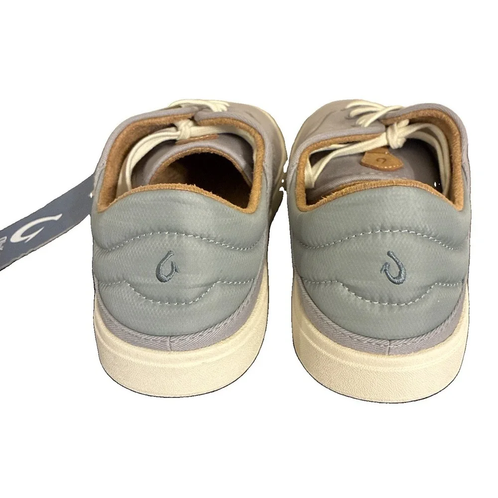 OLUKAI Kohu Women's Size 9 Everyday Casual Sneaker Shoes Mist Grey Brand New